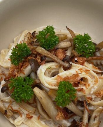 Vegan food dish at STAY GOLD Koh Phangan