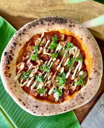 Vegan food dish at STAY GOLD Koh Phangan