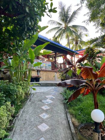 Sun Sky View Koh Phangan interior — viewpoint restaurant seating with panoramic atmosphere
