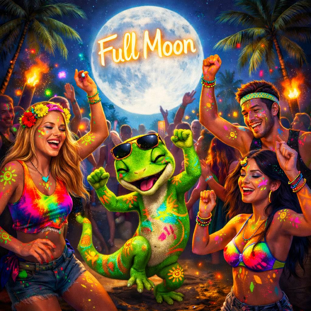Full Moon Party Phangan Life