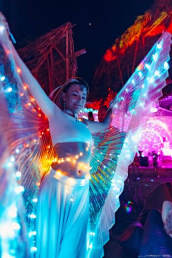 Live meditative concert and jam night at Aum Sound Healing Center on Koh Phangan