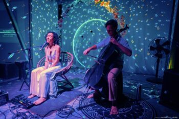 Live meditative concert and jam night at Aum Sound Healing Center on Koh Phangan