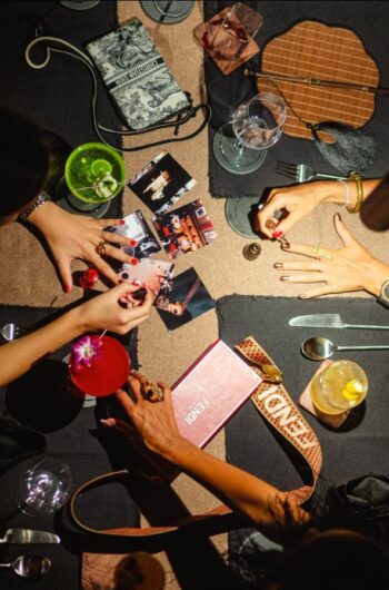 Live event night at Catch restaurant Koh Phangan with guests and ambient lighting
