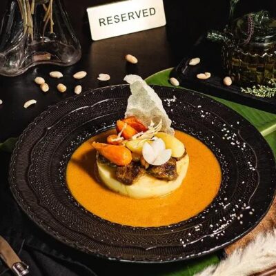 Authentic Thai dish at Catch restaurant on Koh Phangan from the Thai Heritage menu