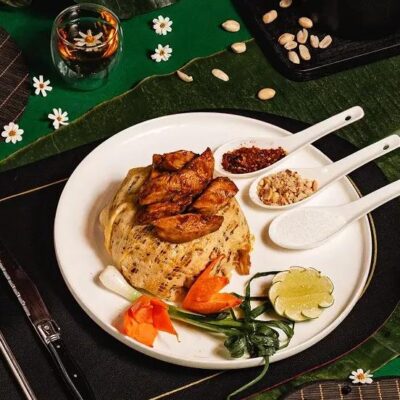 Authentic Thai dish at Catch restaurant on Koh Phangan from the Thai Heritage menu