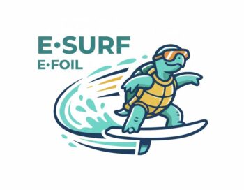 E-foil session preparation on the beach in Koh Phangan