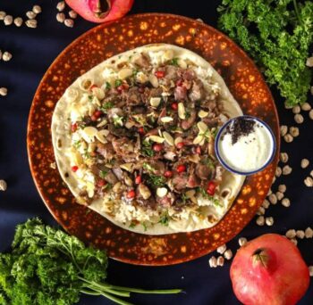 Shawarma and Middle Eastern dishes at Baharat House of Shawarma Koh Phangan