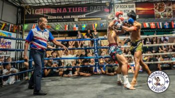 Thong Sala Stadium Muay Thai ring Koh Phangan