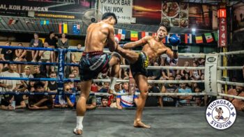 Thong Sala Stadium Muay Thai ring Koh Phangan