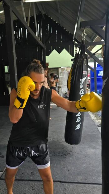 Ninja Camp gym interior and training area in Ban Tai Koh Phangan