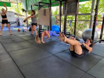 Evolve Health Club gym interior and fitness area Koh Phangan