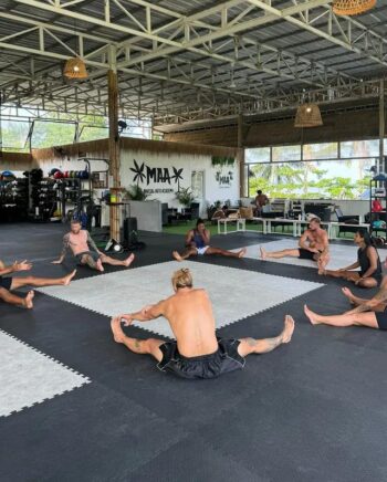 MAA Martial Arts Academy gym interior and training area on Koh Phangan
