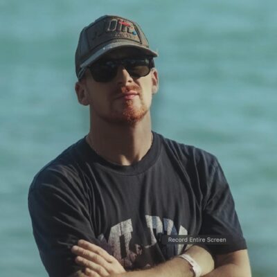 Jordan Love performing a live DJ set in Koh Phangan