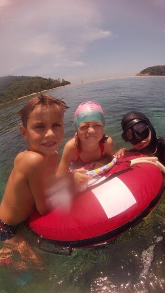 Freediving lesson at Apnea Kids Koh Phangan