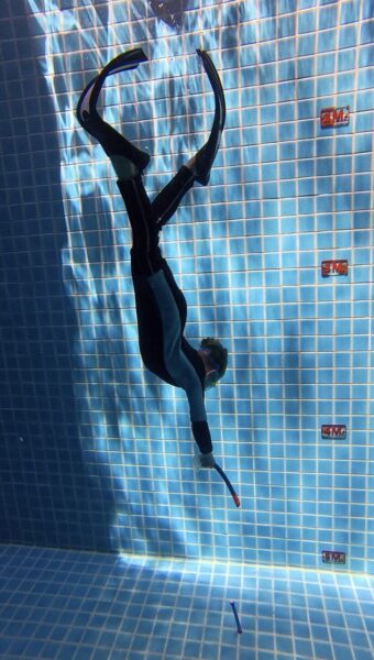 Freediving lesson at Apnea Kids Koh Phangan