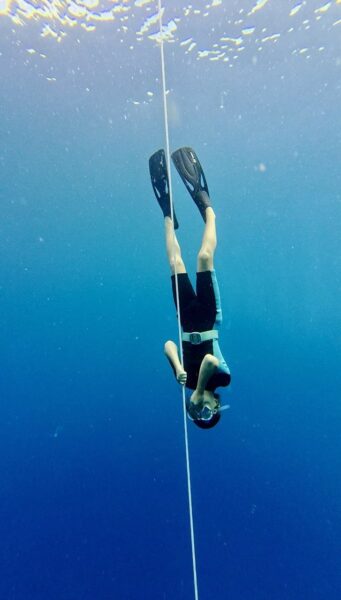 Freediving lesson at Apnea Kids Koh Phangan