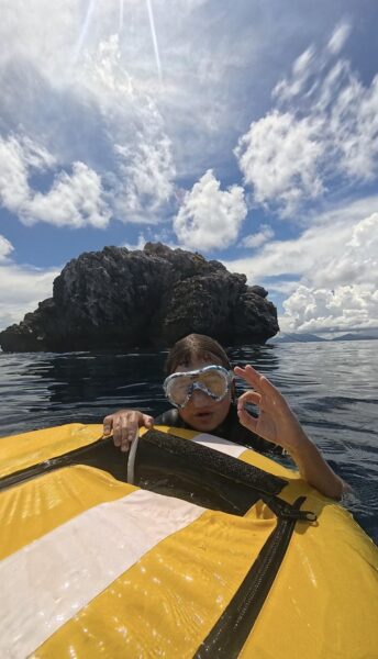 Freediving lesson at Apnea Kids Koh Phangan