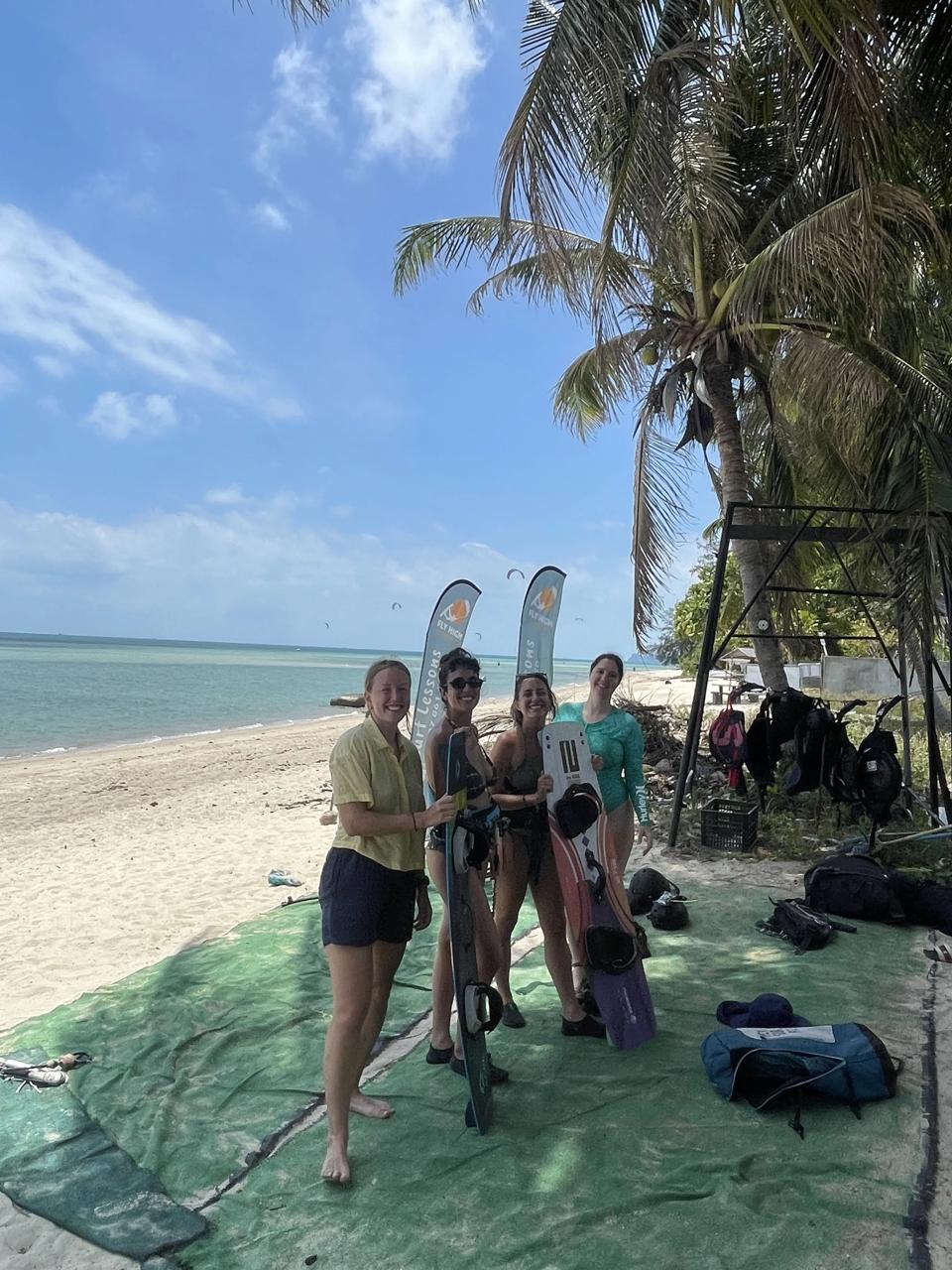 Fly High Kiteboarding Koh Phangan kite school lessons Thailand