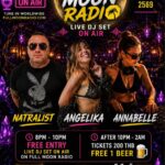 Full Moon Radio – Live DJ Set On Air