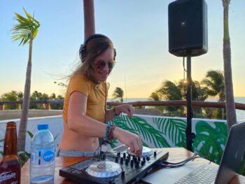 DJ Angelika — techno and melodic techno DJ on Koh Phangan