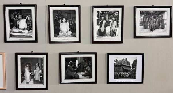 Historical photographs of Buddhist monks on Koh Phangan from the Narin Poolsap archive