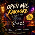 OPEN MIC + KARAOKE