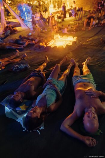 Sound healing session at Aum Sound Healing Center on Koh Phangan