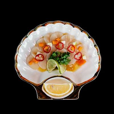 Modern European dish served at Catch restaurant on Koh Phangan