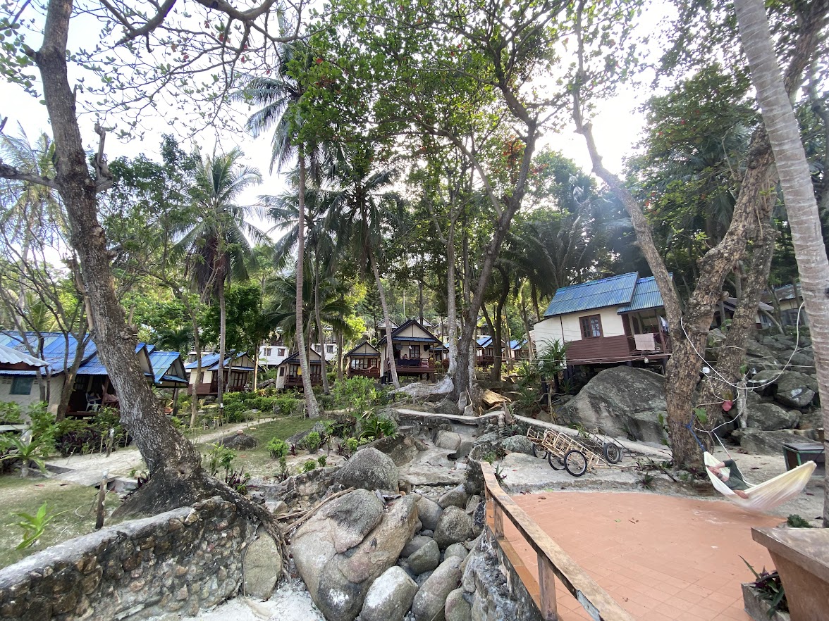 Bottle Beach on Koh Phangan – Stunning view of the secluded beach and crystal-clear water.