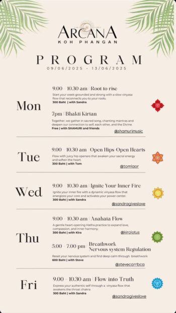 Arcana Wellness Village – nature, yoga, and community space in Haad Salad, Koh Phangan