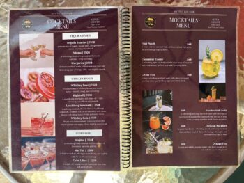 Thai dishes at Mystic Lounge Cafe & Restaurant Koh Phangan