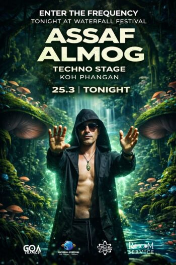 ASSAF ALMOG performing a DJ set (melodic techno / afro house)