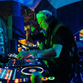 Sacred Beat DJ portrait on Koh Phangan