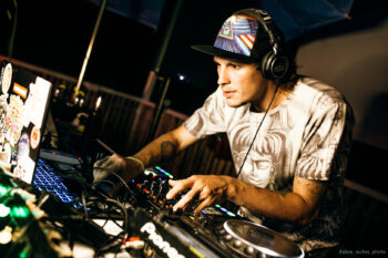 Sacred Beat DJ portrait on Koh Phangan