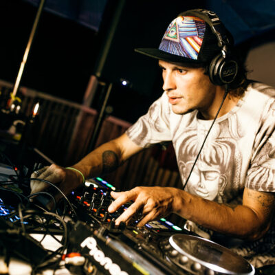 Sacred Beat DJ portrait on Koh Phangan